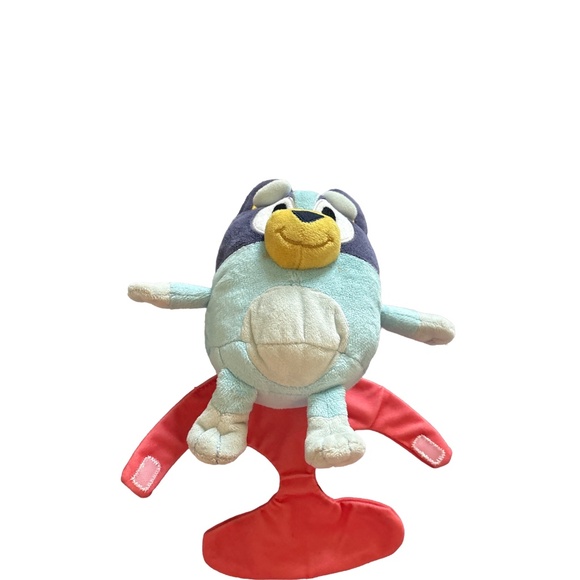 Bluey Baby Bluey Plush Toy Wearing Red Nappy Diaper 6-9” Stuffed Animal - Picture 3 of 3